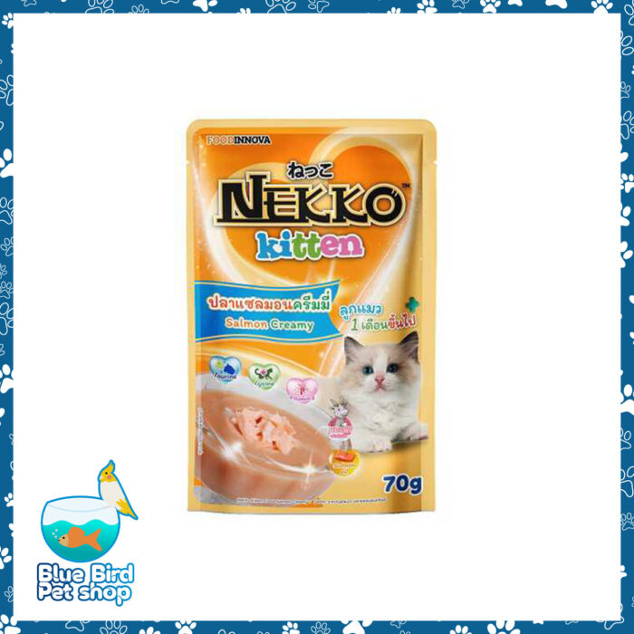 Nekko Cat Pouch Kitten Creamy 70g 6003 gm