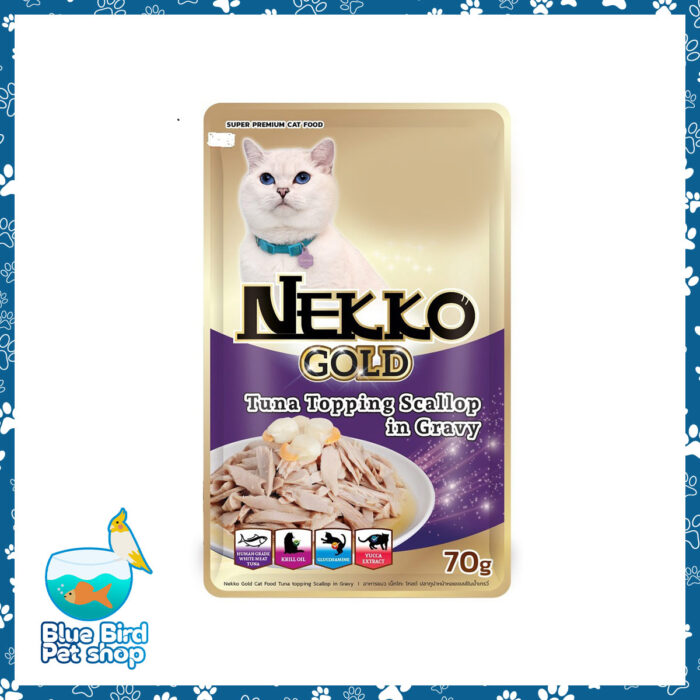 Nekko Gold Pouch Premium Wet Cat 70g 8302