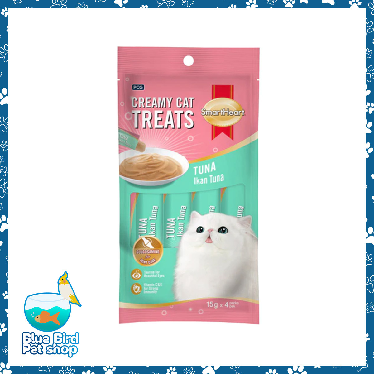 Smart Heart Cat Creamy Treat 60g 10400 Smart Heart Cat Creamy Treat 60g 10400