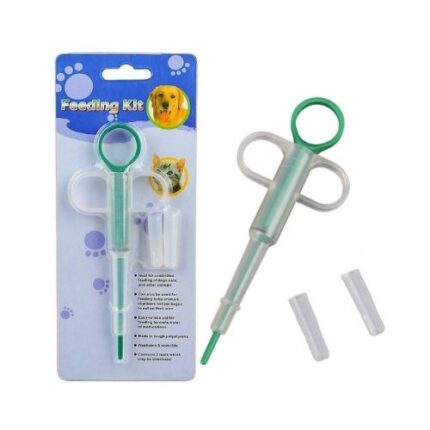 Cat And Dog Feeder Pet Feeding Kit With Needle Dropper