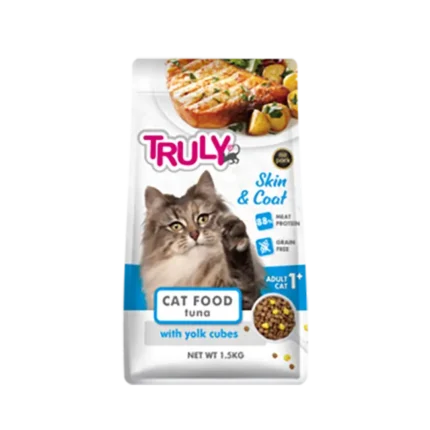 Truly Adult Skin & Coat Grain Free Tuna Dry Cat food (1.5kg)