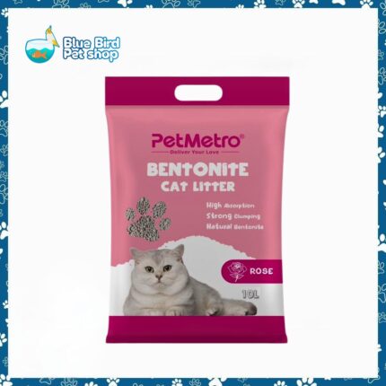 Pet Metro Bentonite Cat Litter Rose 10L