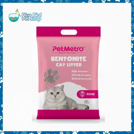 Pet Metro Bentonite Cat Litter Rose 5L