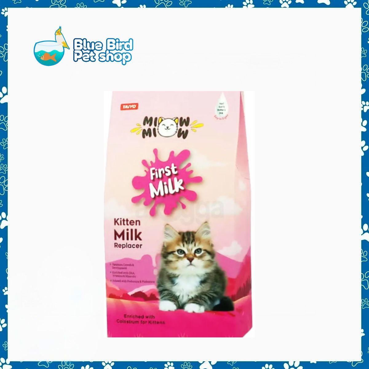Miow Miow First Milk Kitten Milk Replacer 150gm Miow Miow First Milk Kitten Milk Replacer 150gm