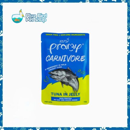 Pramy Carnivore Pouch Tuna in Jelly for All Cats 70gm