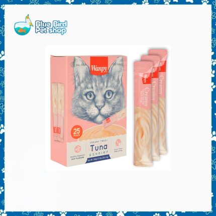 Wanpy Creamy Treat Tuna & Shrimp 25pc Pack