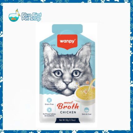 Wanpy Meat Broth Pouch Chicken 50gm