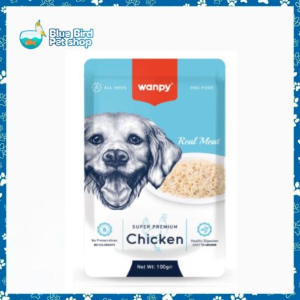 Wanpy Oven Roasted Jerky Cat Treat Real Chicken Jerky & Cod Fish Sushi 80gm (1)
