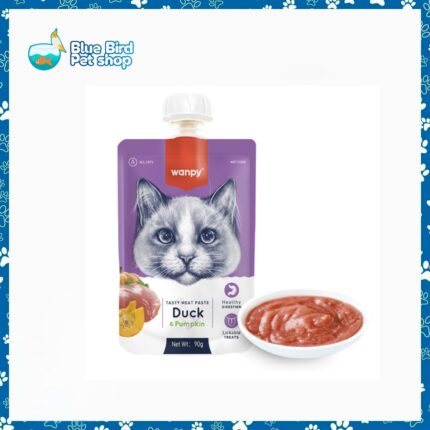 Wanpy Tasty Meat Paste Pouch Duck & Pumpkin 90gm