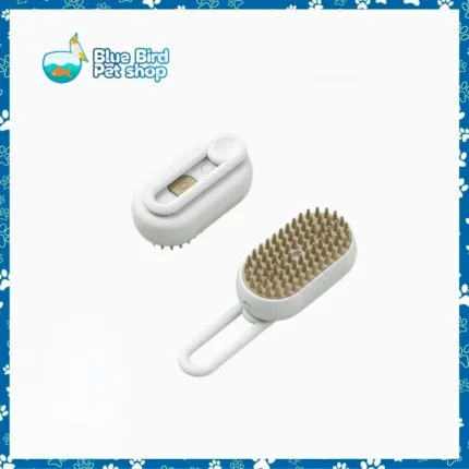 3in1 Electric Pet Steam Spa Brush with Handle