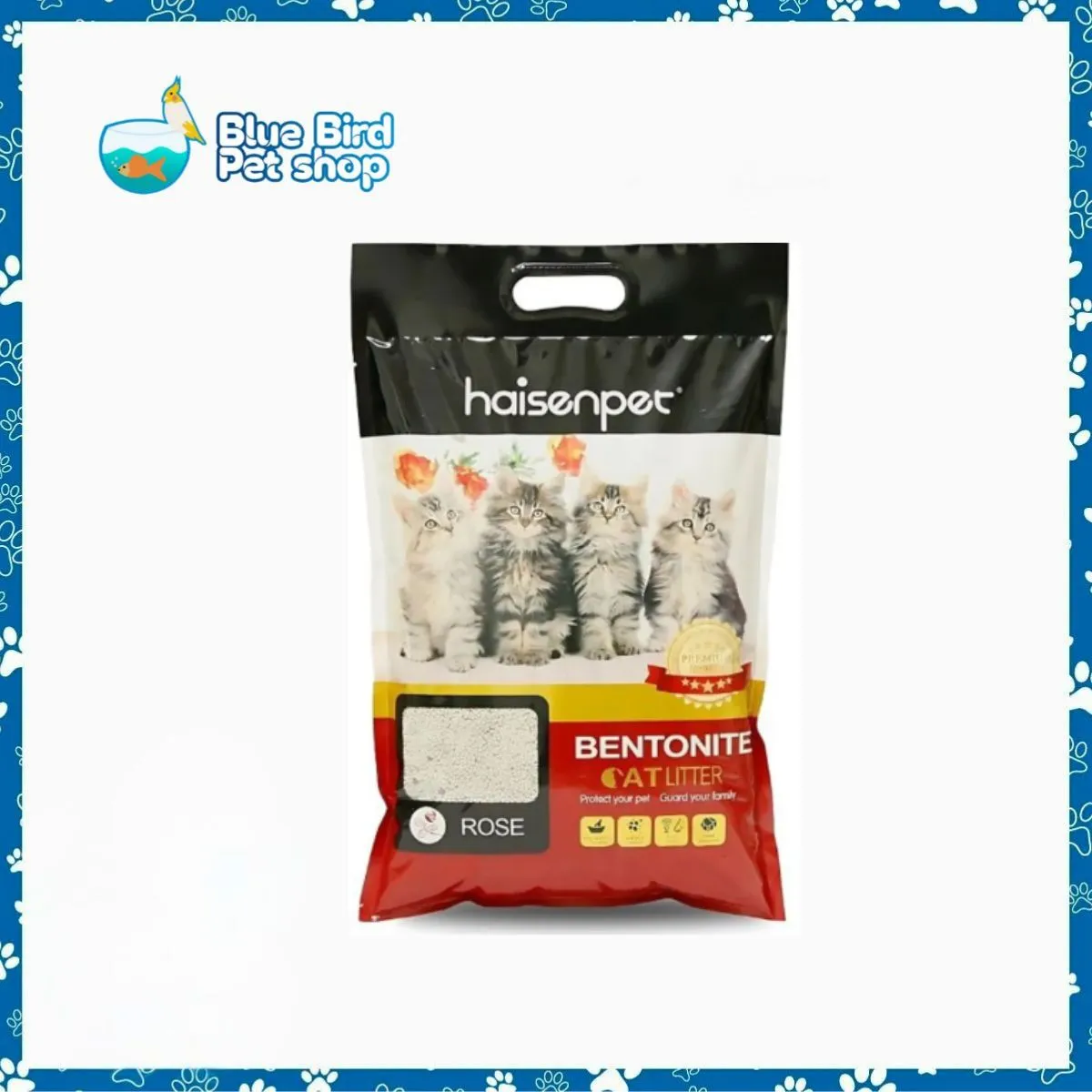 Haisenpet Bentonite Cat Litter Rose 5L Haisenpet Bentonite Cat Litter Rose 5L