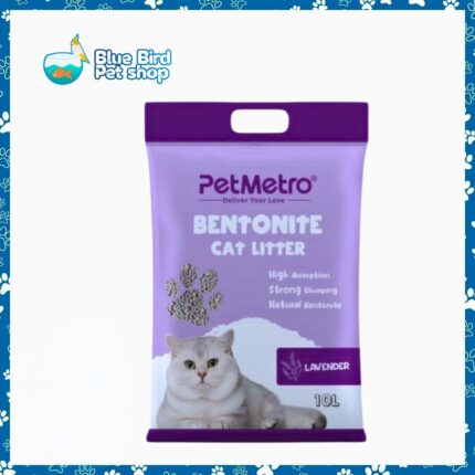 Pet Metro Bentonite Cat Litter Lavender 10L