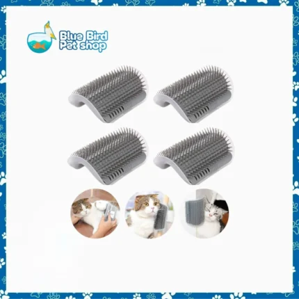 Self Grooming Corner Brush with Catnip