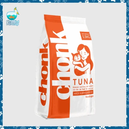 Chonk Adult Tuna Flavor Dry Cat Food 1.5kg premium cat food Bangladesh