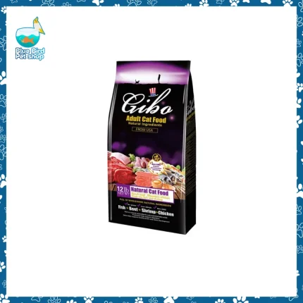 Gibo Grain Free Adult Dry Cat Food Fish Beef Shrimp Chicken 1.5kg premium cat food Bangladesh