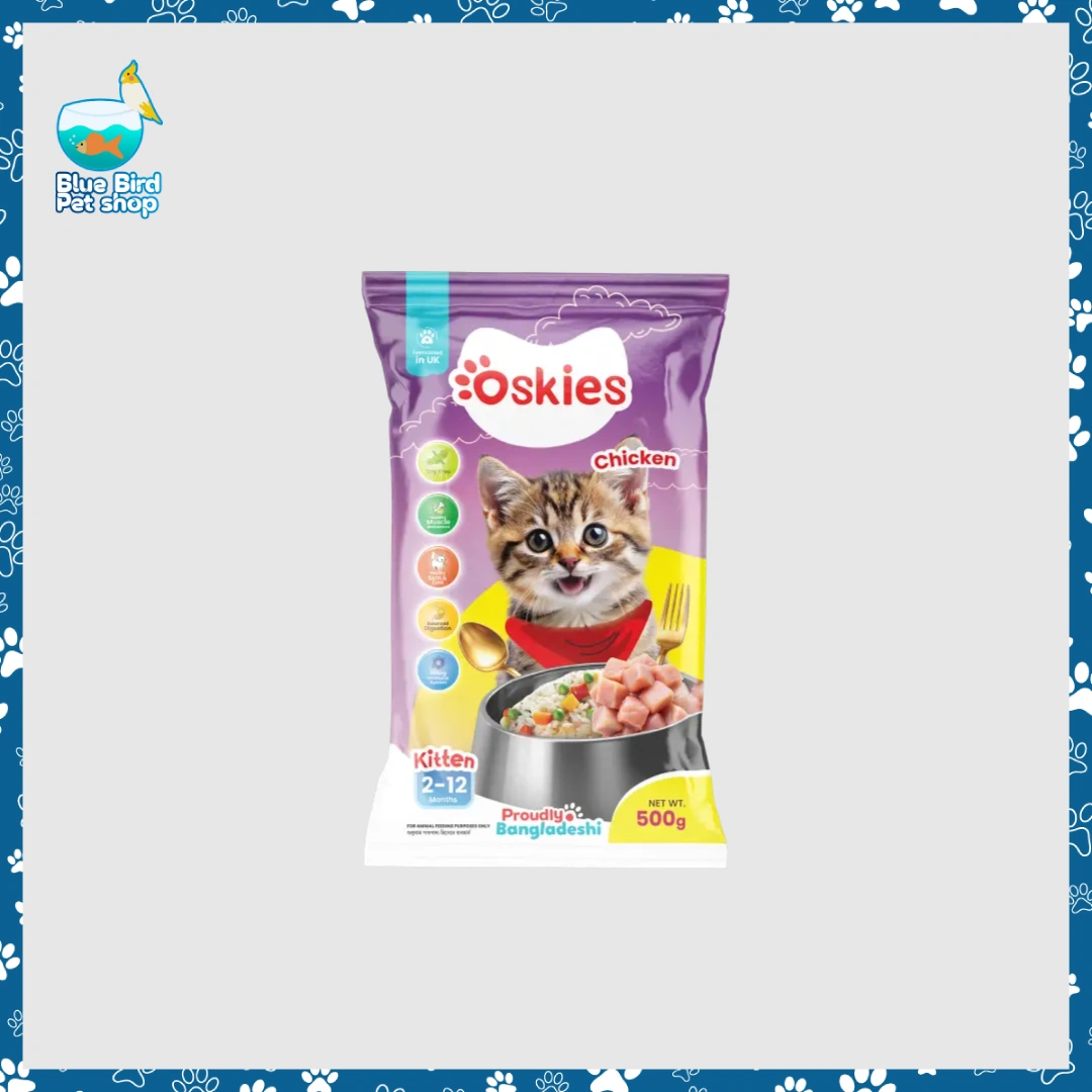 Oskies Chicken Kitten Food 500g Oskies Chicken Kitten Food 500g Bangladesh