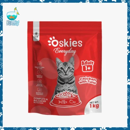 Oskies Everyday Adult Chicken and Tuna Cat Food 1kg Bangladesh