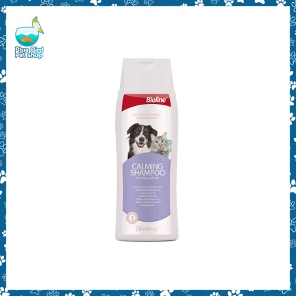 Bioline Calming Shampoo 250ml for dogs and cats at Blue Bird Petshop Bashundhara