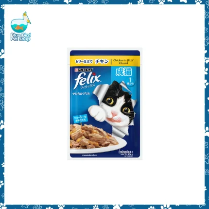 Purina Felix Adult Chicken With Jelly 85g wet cat food pouch for adult cats
