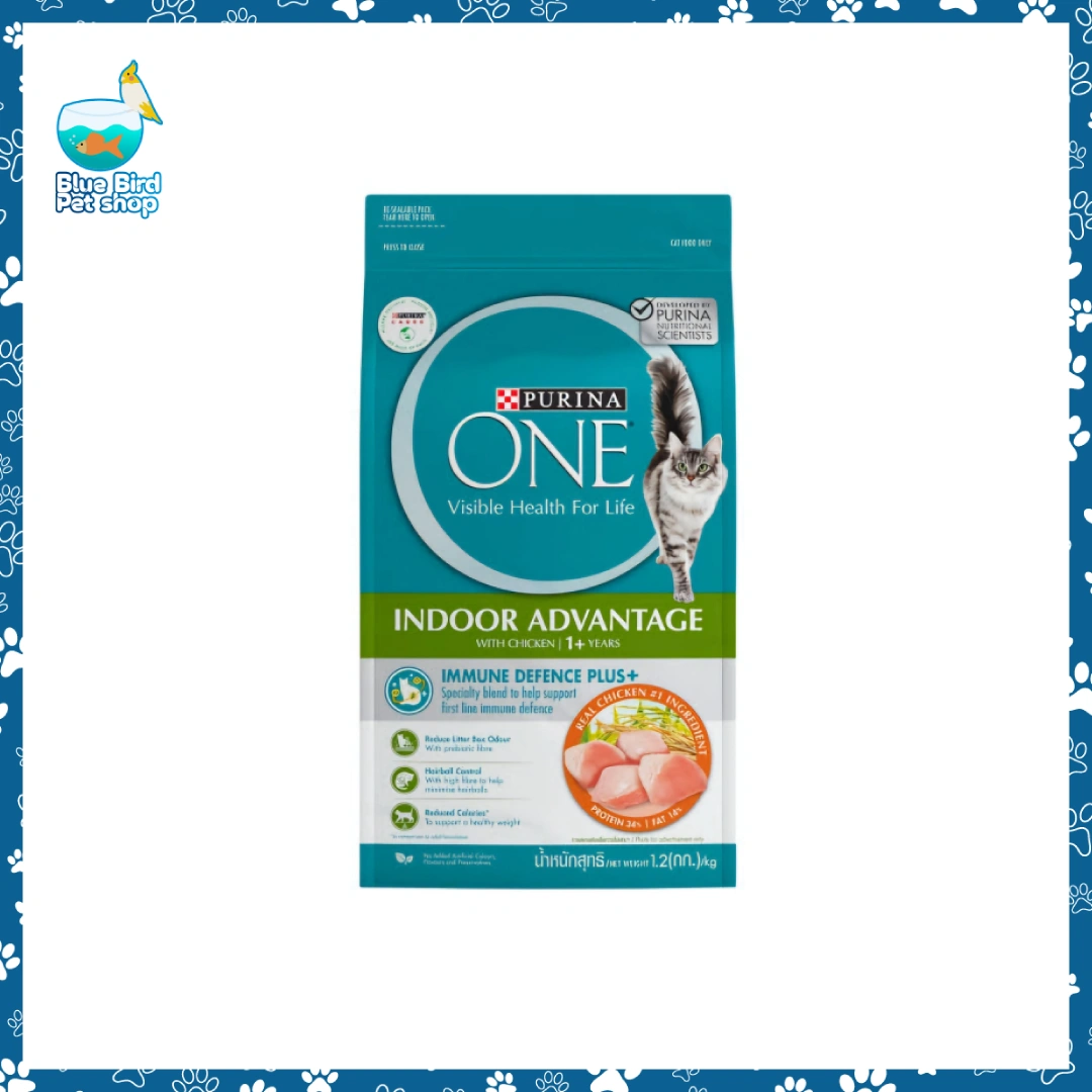 Purina ONE Indoor Advantage Adult With Chicken 2.7kg Purina ONE Indoor Advantage Adult Cat Food With Chicken 2.7kg pack for indoor cats